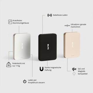 BlitzCharge Pro | Platinum Silver